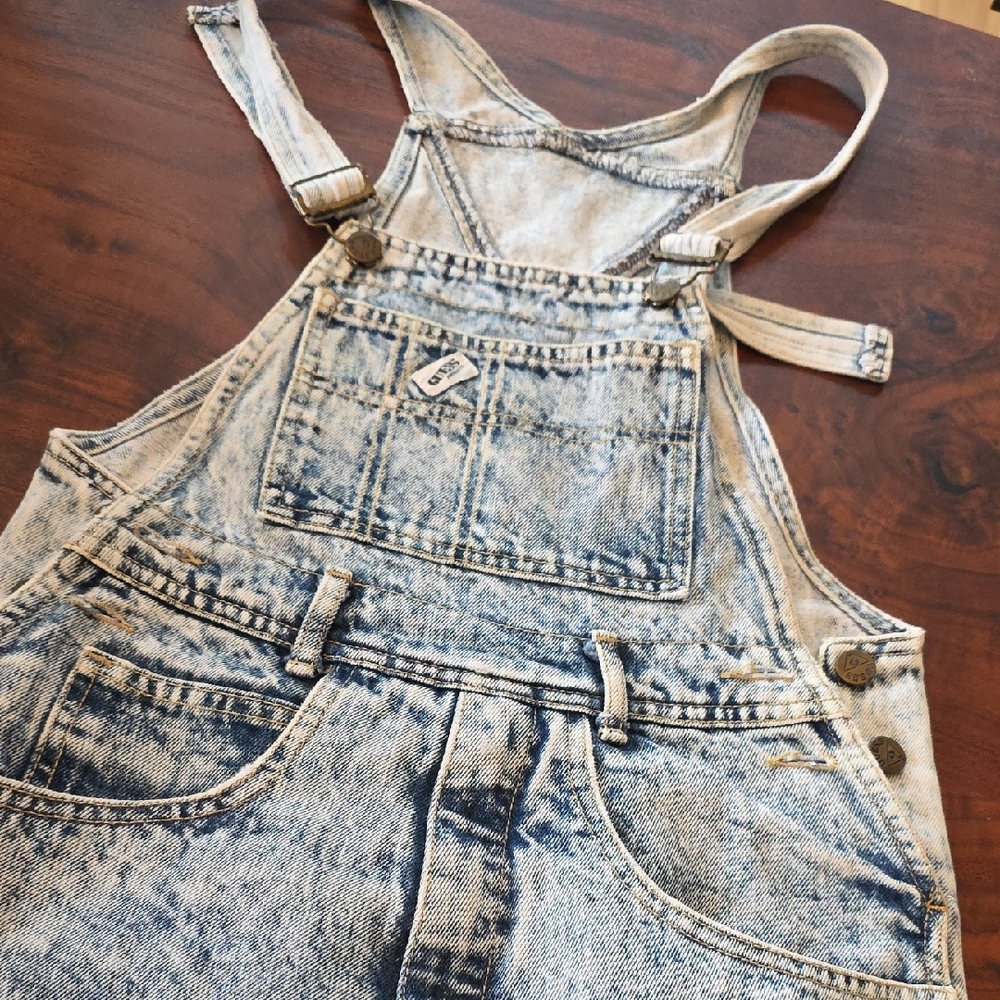 Guess Denim Overalls DEAD STOCK RARE VINTAGE